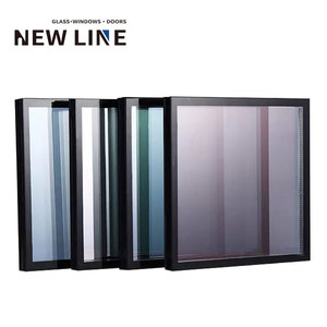 Argon khí đầy đôi kính kín đơn vị cách nhiệt kính cửa sổ Rèm tường trượt Patio cửa giá - Product Image 2