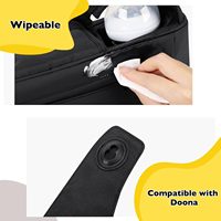 Sac essentiel compatible avec la poussette de siège d'auto pour bébé Doona, accessoires de poussette, sac organisateur, sac de siège d'auto