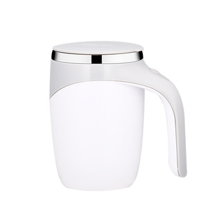 Tasse en acier inoxydable 304 Café <span class=keywords><strong>paresseux</strong></span> Tasse à lait électrique rotative magnétique - Product Image 1