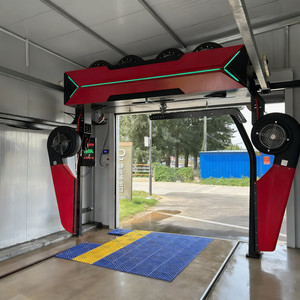 Rotación de brazo basculante doble eléctrico, sin puntos ciegos, limpieza eficiente, secado rápido, lavado de coches de acero inoxidable completamente automático - Product Image 2