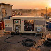 Groupe électrogène silencieux 20kw 30kw 50kw 100kw 100kva Monophasé Triphasé Onduleur Vente directe Usage industriel Ricardo ATS