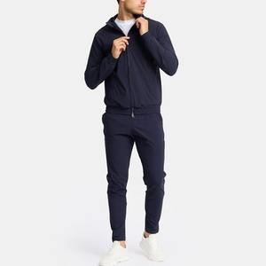 Conjunto Deportivo Clásico para Hombre, 100% Algodón Tejido, Sudadera con Capucha y Pantalones Estampados para Invierno, Transpirable y de Secado Rápido - Product Image 4
