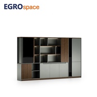 EGROspace Meuble de Rangement de Bureau en Bois de Haute Qualité, Style Moderne, avec Tiroirs pour Classement, Vente en Gros