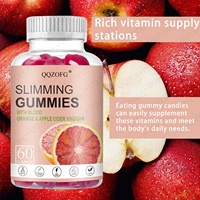 Gummies amincissantes pour adultes à marque privée, à succès, au vinaigre de cidre de pomme, avec vitamine C pour le métabolisme et un ventre plat