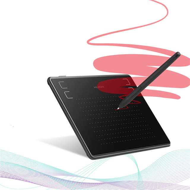 H430P Light Professional Beginners Animation Drawing Tablet Graphics Tablet with Pen for Laptop