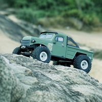 Camion RC Crawler Professionnel 1/10 RGT EX86170PRO Challenger 4x4 Brushless FOC avec Axe Portique, Treuil DIG et 2 Vitesses, pour Adultes, en Métal et Résine