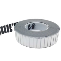 Autocollant adhésif brillant pour vulcanisation pneu code à barres matériau PET pour usage industriel chimique étiquette de pneu en caoutchouc