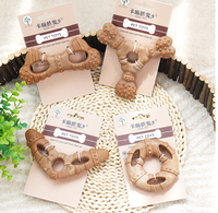 Jouet à mâcher populaire pour chien en imitation os, bâton durable pour le nettoyage des dents, jouet d'auto-entretenissement pour animaux de compagnie pour chiens de petite et moyenne taille