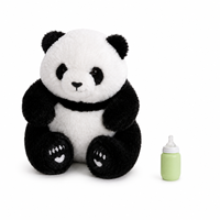 Peluche Interactivo de Panda EPT con Sonidos de Alimentación Grabables, Sensor Táctil, Animal de Peluche Eléctrico, Regalo para Niños