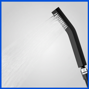 Soffione doccia circolare in acciaio inossidabile 304, soffione doccia a mano con getto potenziato, soffione doccia a spirale moderno e minimalista - Product Image 3