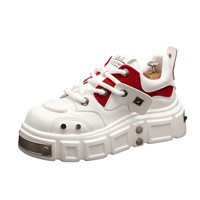 Chaussures de marche légères personnalisées confortables et respirantes Chaussures de skateboard plates tendance pour hommes