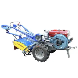 Tractor eléctrico de dos ruedas de 9 a 20 HP, alta calidad, bajo precio, para invernadero de suelo suave, huerto y jardín