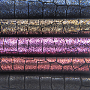 Cuir synthétique PU pour chaussures, motif pierre, <span class=keywords><strong>paillettes</strong></span> métalliques, effet craquelé, texture tridimensionnelle de luxe - Product Image 3