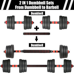 다목적 <span class=keywords><strong>40kg</strong></span> 조절 가능한 덤벨 세트 모든 피트니스 레벨을위한 블랙 웨이트 - Product Image 6