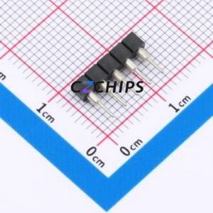 SS-105-TT-2 Pin Socket Through hole Component (THT),P=2.54mm Connector 2.54mm Through Hole Single Row 5P - Product Image 2