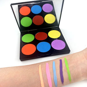 6 Colors Cake Uv Pastel Neon Water Activated Eyeliner <strong>Glow</strong> <strong>in</strong> <strong>the</strong> <strong>Dark</strong> Eye Liner Private Label Oem - Product Image 2