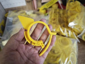 HBM2430ล้อหกแฉกขนาด24-30มม. สีส้มเหลือง - Product Image 2