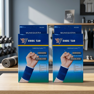 MUNEQUERA Supporto per Polso Traspirante e Regolabile Unisex per Fitness con Protezione Base e Chiusura a Strappo - Product Image 3