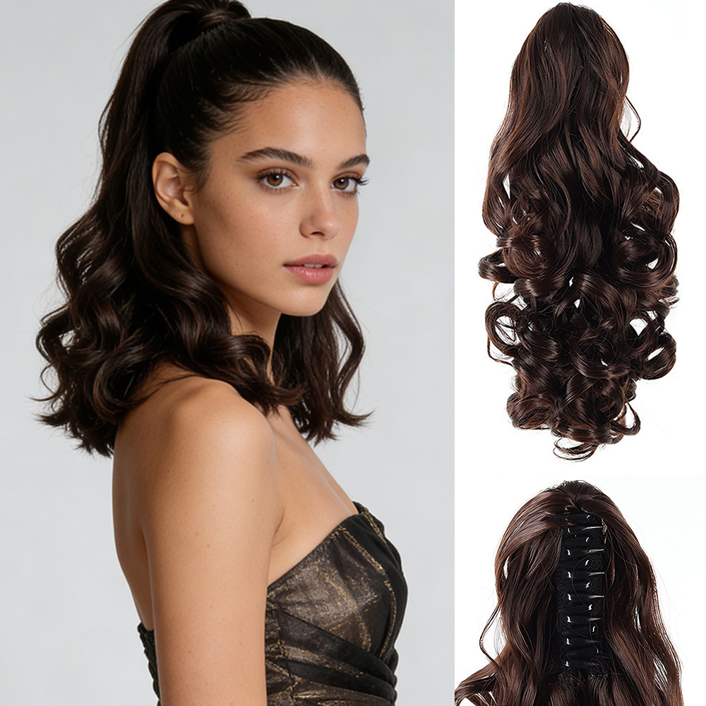 Agarra y sujeta la coleta de ocho dientes con forma de pera [233]