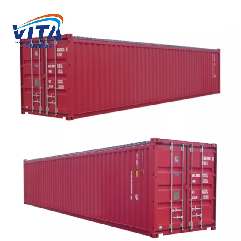 40 'Hc contenitore di spedizione completamente usato per il costo di vendita negozio al dettaglio aste di Container non reclamate