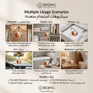 Perfume Decorativo para Armario, Cera Aromática, Flor Seca, Colgante Aromatizante para Interiores, Desodorante Doméstico, <span class=keywords><strong>Ambientador</strong></span> - Product Image 2