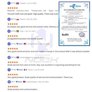 Pernos de Seguridad Antirrobo de Acero Inoxidable 304 de Alta Calidad, Tornillos M6 M8 M10, Acabado Negro Ovalado, para Matrículas de Automóviles - Product Image 6