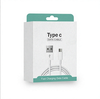 Kabel Pengisian Cepat Cantell 1m Tipe-C USB 2.0 2.4A/3A untuk Ponsel Android & IOS, Scanner & Kamera, Konduktor Tembaga Murni