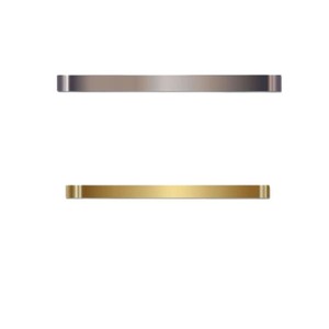 Main courante d'ascenseur en acier inoxydable, extrémités plates et courbées, qualité 201 304, design moderne et simple pour pièces d'ascenseur - Product Image 1