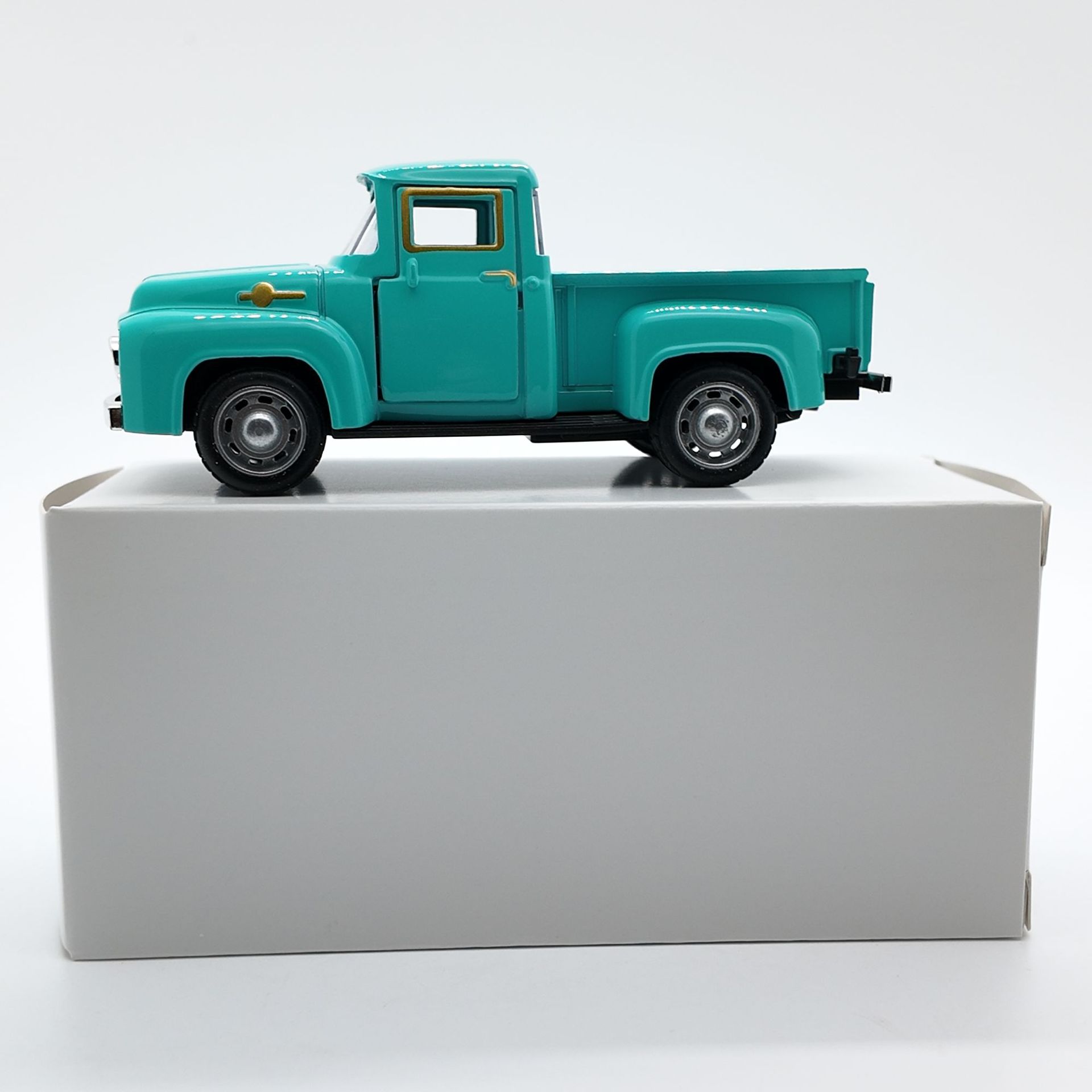Camioncino blu Tiffany-12,5*5*4 cm-scatola bianca sigillata