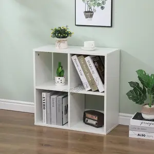 定制木制4立方方形书柜书架储物架橱柜客厅家具