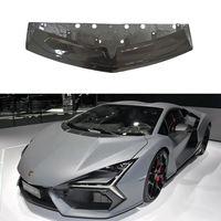Kit carrosserie amélioré style OEM en fibre de carbone sèche, lèvre de pare-chocs avant et séparateur avant pour Lamborghini Revuelto