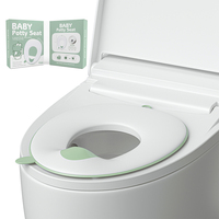 Siège de toilette pliable antidérapant en plastique au design moderne pour l'apprentissage de la propreté des tout-petits et des bébés, produit portable pour l'apprentissage de la propreté