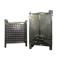 Réservoirs de stockage d'alcool en acier inoxydable de 1000L, 2000L, 3000L, conteneurs rectangulaires de marque DYE