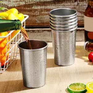 Tasses <span class=keywords><strong>de</strong></span> voyage isolées Série Bright Gobelet <span class=keywords><strong>de</strong></span> camping empilable à paroi unique en acier inoxydable - Product Image 6