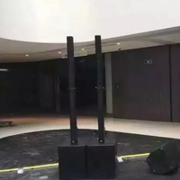 Sistema de Altavoces Activos Profesionales Thinuna T-15.8-DPA DSP de Alta Potencia: Conjunto de Altavoces PA Activos de 8 Columnas de Rango Completo + Subwoofer de 15 Pulgadas