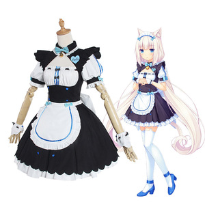 Costume de cosplay de lingerie de demoiselle d'honneur Vanille Cat Girl Paradise en polyester <span class=keywords><strong>pour</strong></span> hommes - Product Image 1