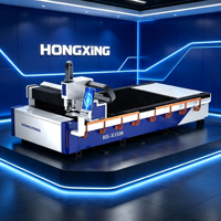 Découpeuse laser à fibre HONGXING 1530, machine de découpe laser CNC de grande taille pour le traitement de tôles, vente directe d'usine