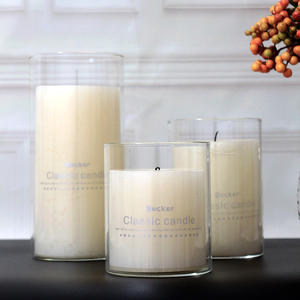 Tarros de vidrio transparente para fabricación de velas, envases de lujo para velas - Product Image 2