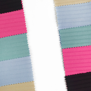 批发便宜的9*5棉触摸罗纹纺织品TELAS涤纶氨纶拉伸面料TELAS女装 - Product Image 6