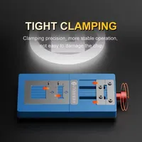 Plateforme universelle TX T4 max pour le reballing et le retrait de colle de puces, gabarit de réparation BGA pour CPU, EMMC, RAM d'iPhone et Android avec 14 pochoirs