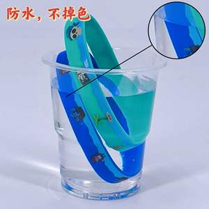 Pulseras de silicona con dibujos de barcos piratas para hombres y mujeres, pulseras decorativas no tóxicas para fiestas y eventos - Product Image 5