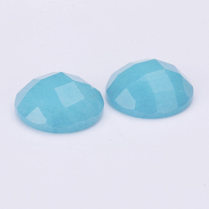 Venta caliente hermosa de forma <span class=keywords><strong>azul</strong></span> de piedras preciosas piedra suelta perlas anillo de joyería - Product Image 5