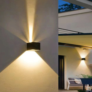 Lámpara de Pared <span class=keywords><strong>LED</strong></span> para Exteriores, Impermeable, Moderna y Creativa, para Jardín, Hotel, Villa, Patio, Decoración de <span class=keywords><strong>Fachada</strong></span>, Iluminación de Valla - Product Image 5