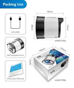 Nuovo Accessorio per Microscopio Digitale WiFi HD con Autofocus, Diametro Grande 37mm-73mm, Compatibile con Schermo da 2 Pollici, Fino a 1000m - Product Image 5