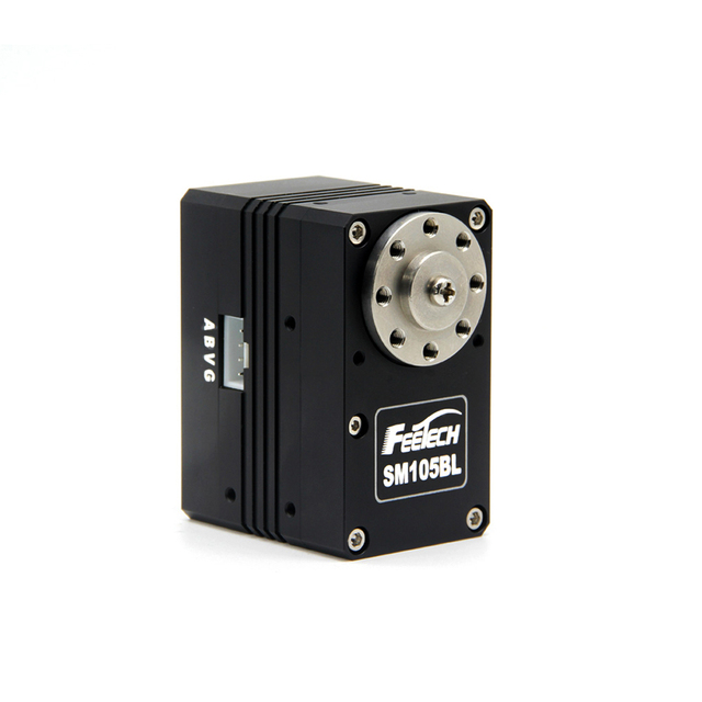 Feetech SM105BL 12V 150kg High Torque RS485 Bus Servo for Industrial Robotic Arm Humanoid Robot Heavy Duty Gripper AGV Robot