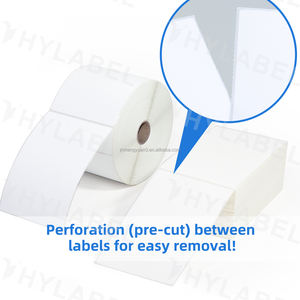 Benutzer definierte 102x152 Thermo transfer etikett Halb glanz papier Transfer kleber Frachtbrief etikett 4x6 Versand Thermo etiketten aufkleber - Product Image 2