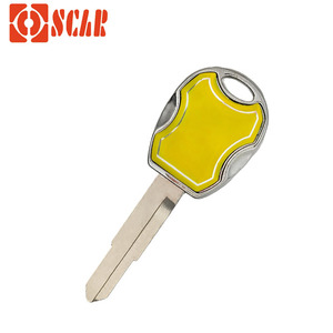 Màu vàng H-ONDA chìa khóa xe đồng thau chìa khóa xe trống un-cắt chìa khóa thợ khóa suppliesy - Product Image 3