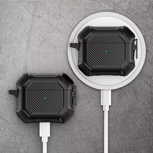 Étui pour Airpods <span class=keywords><strong>Pro</strong></span> 2 Gen 2022 en fibre de carbone avec interrupteur latéral, accessoires pour écouteurs, housse pour écouteurs Apple <span class=keywords><strong>Air</strong></span> <span class=keywords><strong>Pod</strong></span> <span class=keywords><strong>3</strong></span> <span class=keywords><strong>Pro</strong></span> - Product Image 3