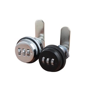 Xin Jieliang Zinc Alloy Rotary Combination <b>Lock</b> 40mm Keyless Drawer <b>Cabinet</b> <b>Lock</b> Modern Simple Design Durable Hardware Accessory - Product Image 2
