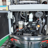 1,94 Tonnen YANMAR Kompakt-Minibagger CT18-8B6L - Tiefgrabender Raupenbagger mit 2110 mm Maximaltiefe für Versorgungsrinnen